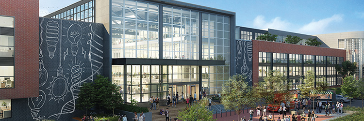Nordblom continues construction on $300 million The BEAT - former Boston Globe headquarters at 135 Morrissey Blvd